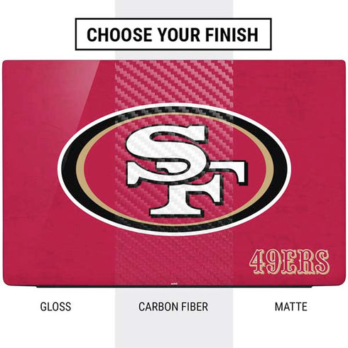 NFL San Francisco 49ers Distressed Dell Vostro Skin